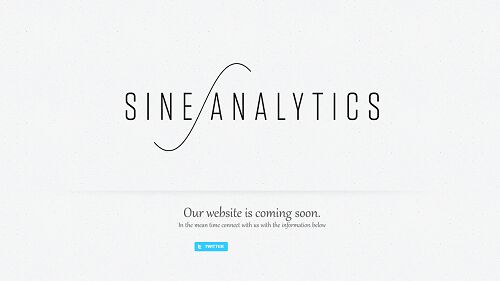 sine site screenshot